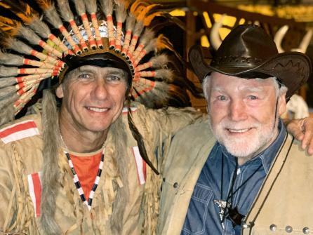 Mit André Lüthi am Wildwest-Fest zum  10-jährigen Bestehen der Globetrotter Group (2019)